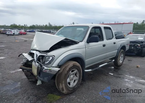 2002 Toyota Tacoma Prerunner z USA, uszkodzony, nr VIN 5TEGM92N62Z053966
